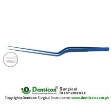 Micro Bayonet Forcep Bayonet Style,Straight,Tungsten carbide coated tips 0.4mm tips, 26.3cm